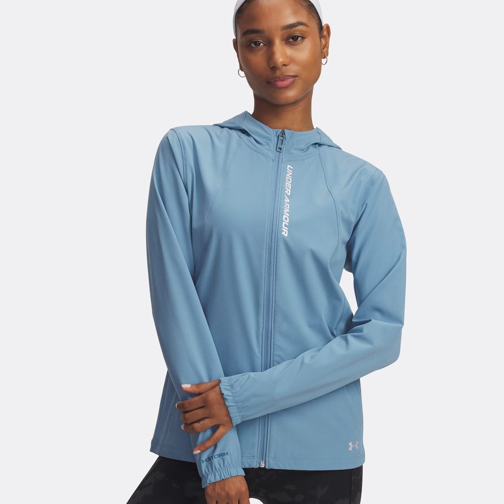 Under Armour OutRun The Storm Løbejakke Damer-Blå