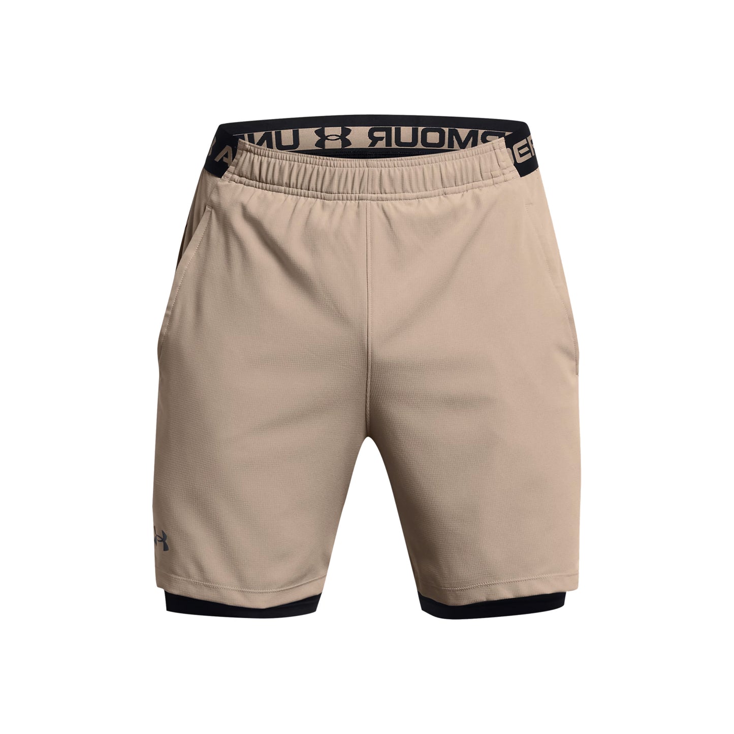 Under Armour Vanish Woven 2in1 Shorts Herrer - beige, sort