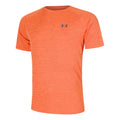 Tech Textured T-shirt Herrer - orange,