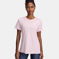 Tech Twist T-shirt Damer - rosa, hvid