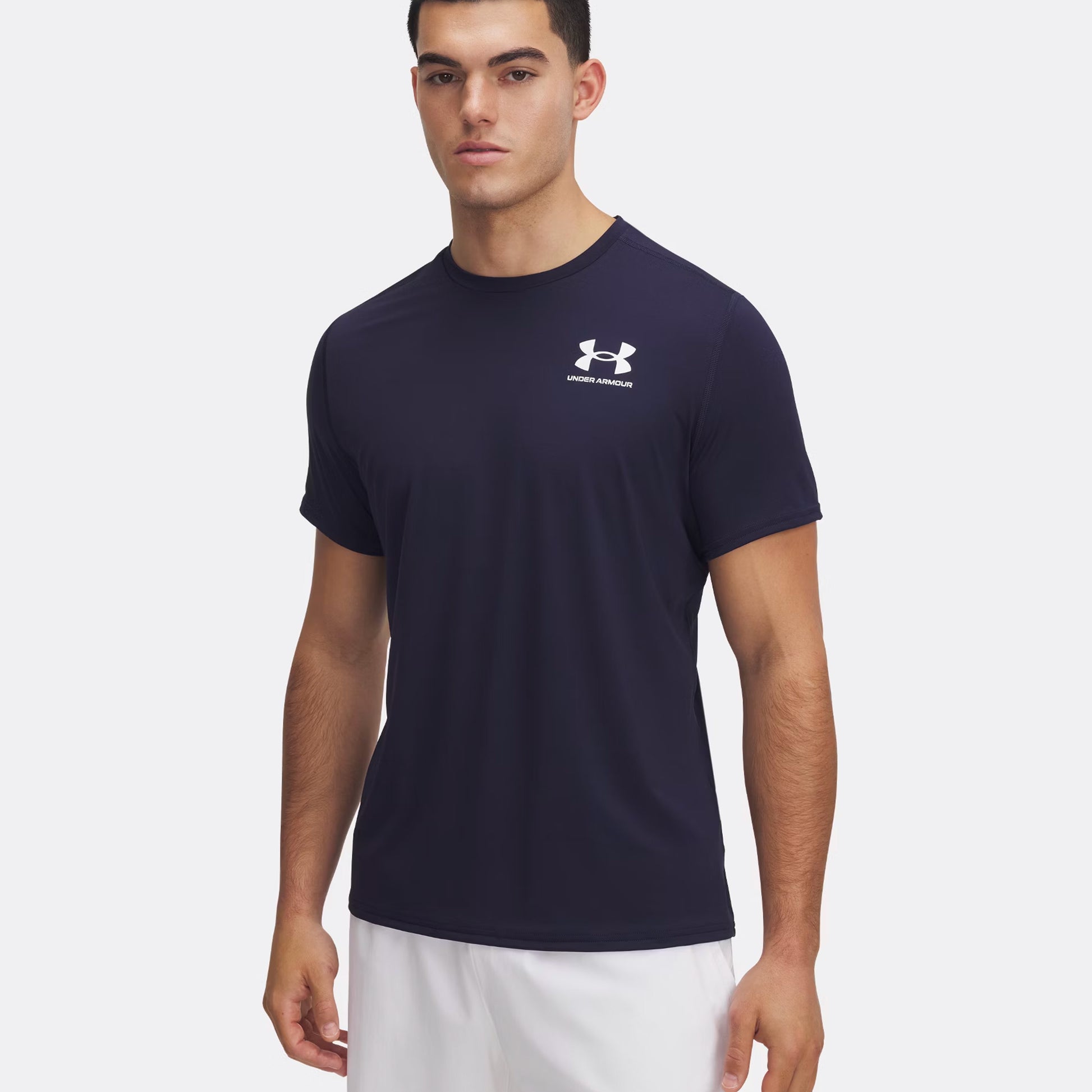 Under Armour Heatgear Fitted T-shirt Herrer-Mørkeblå