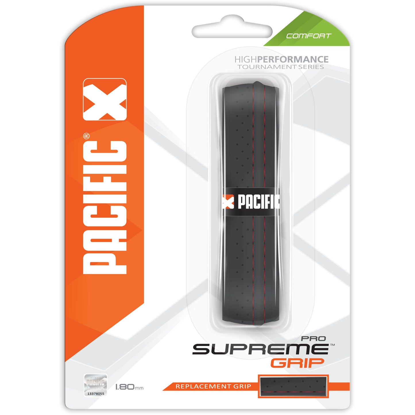 Pacific Supreme Grip Pro Pakke Med 1-Sort