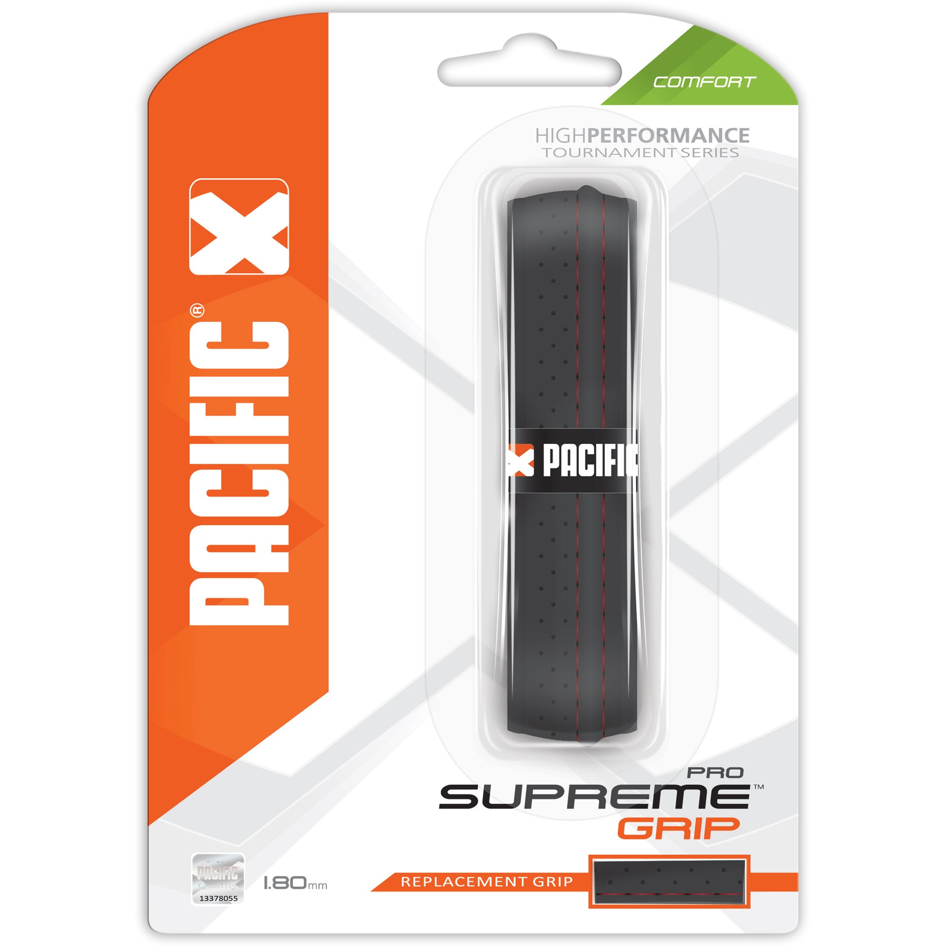Pacific Supreme Grip Pro Pakke Med 1-Sort