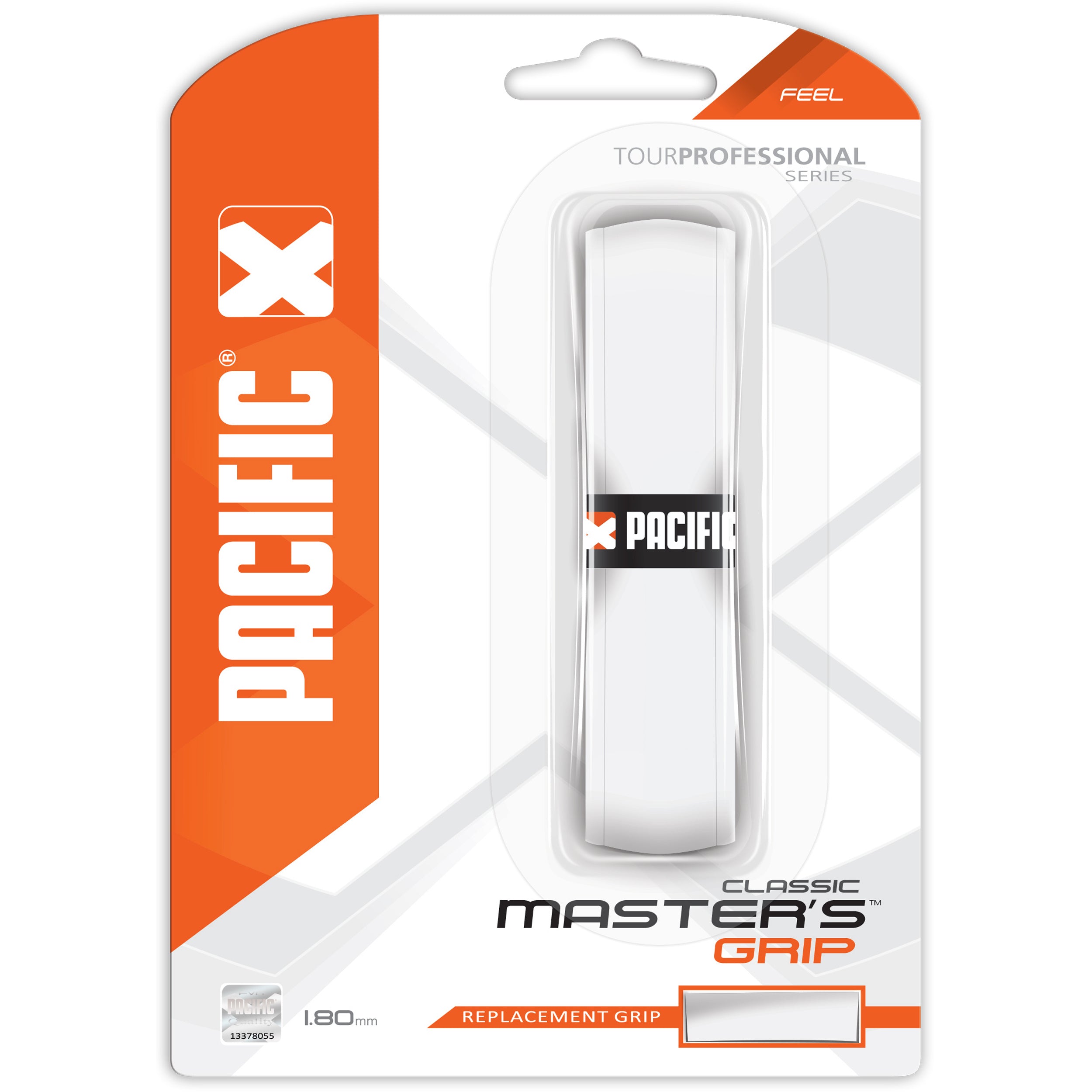 Pacific Masters Grip Classic Pakke Med 1-Hvid