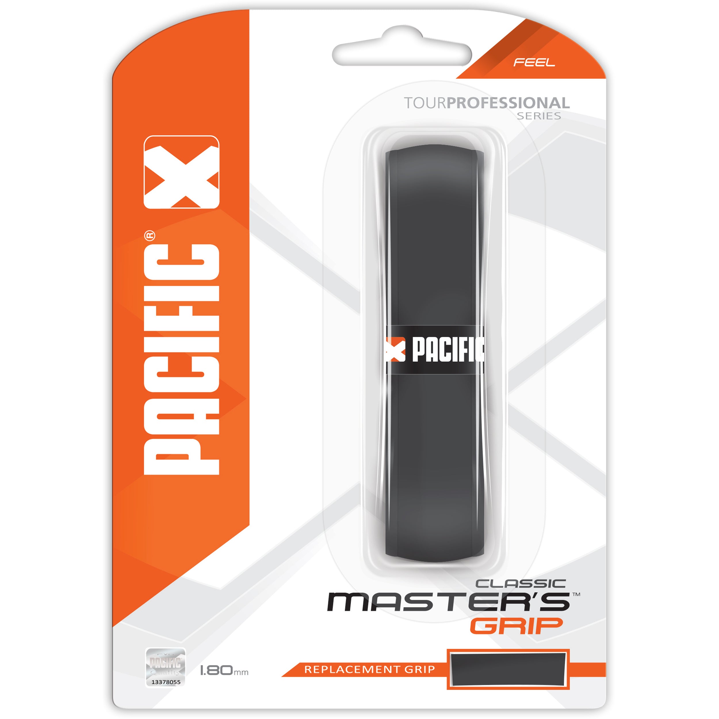 Pacific Masters Grip Classic Pakke Med 1-Sort
