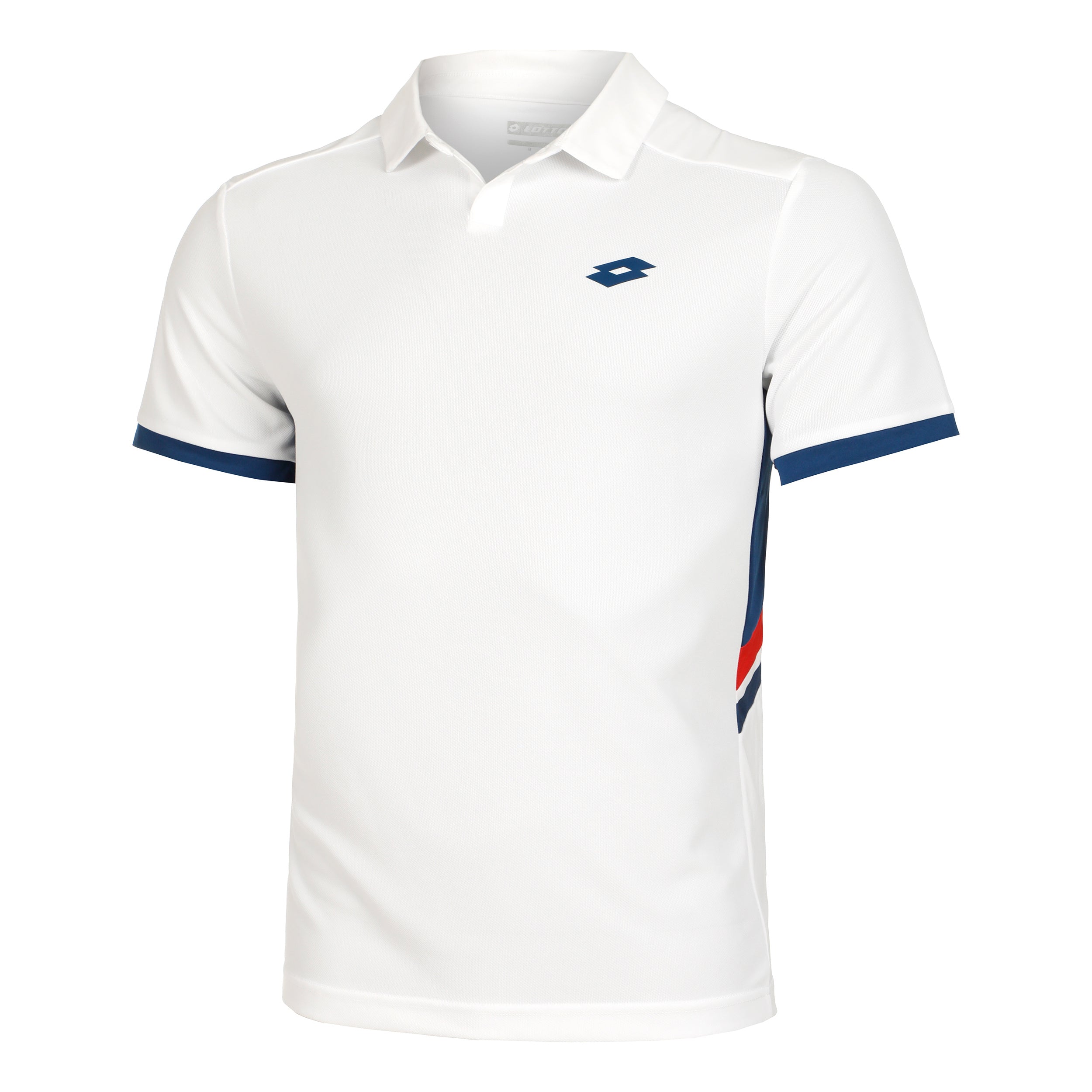 Lotto Squadra III Polo Herrer - hvid