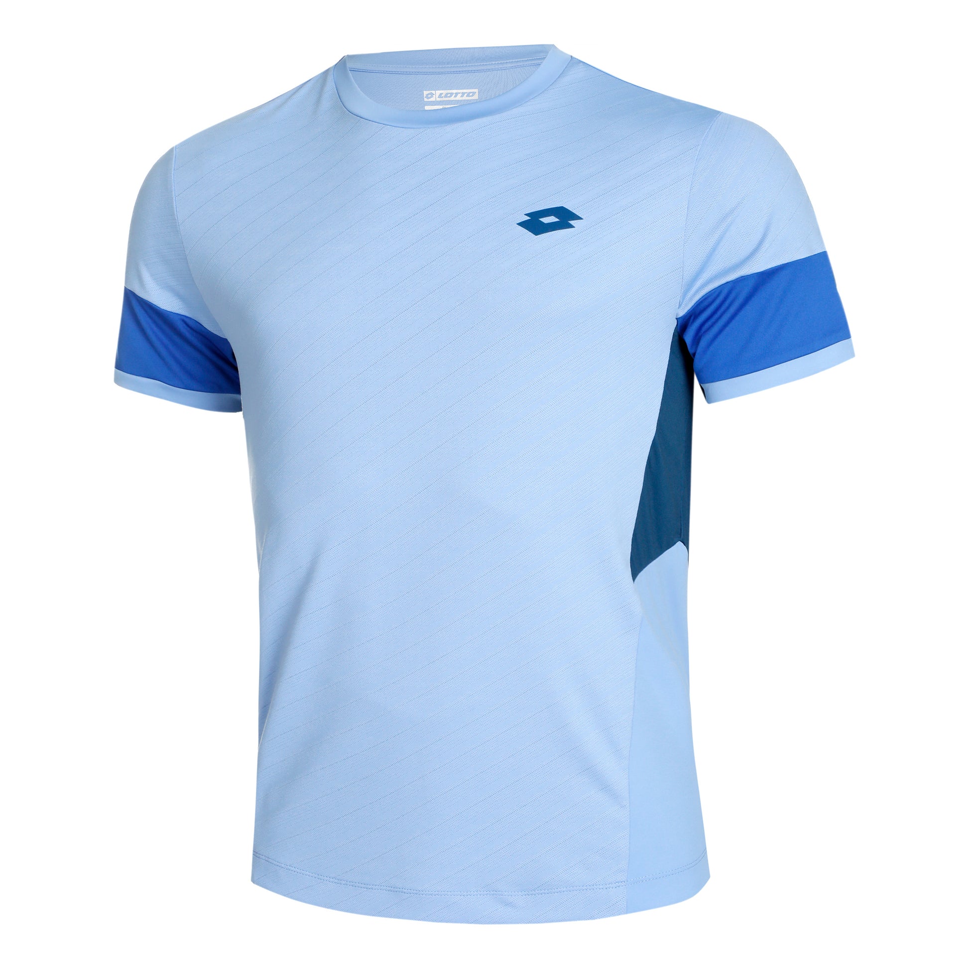 Lotto Tech I D1 T-shirt Herrer - lyseblå, blå