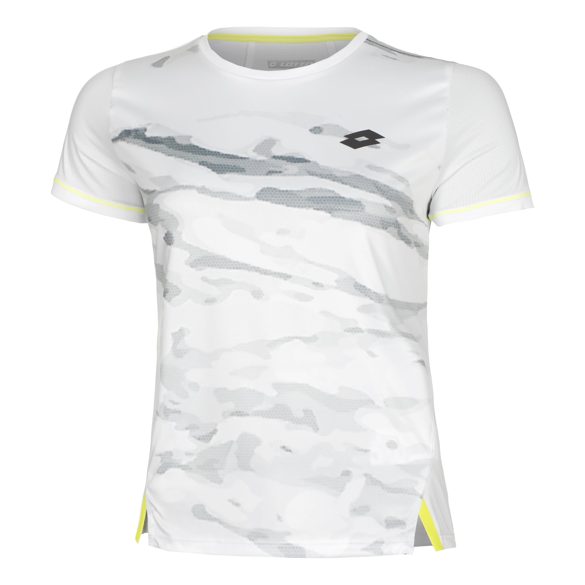 Lotto Tech T-shirt Damer-Hvid,Grå