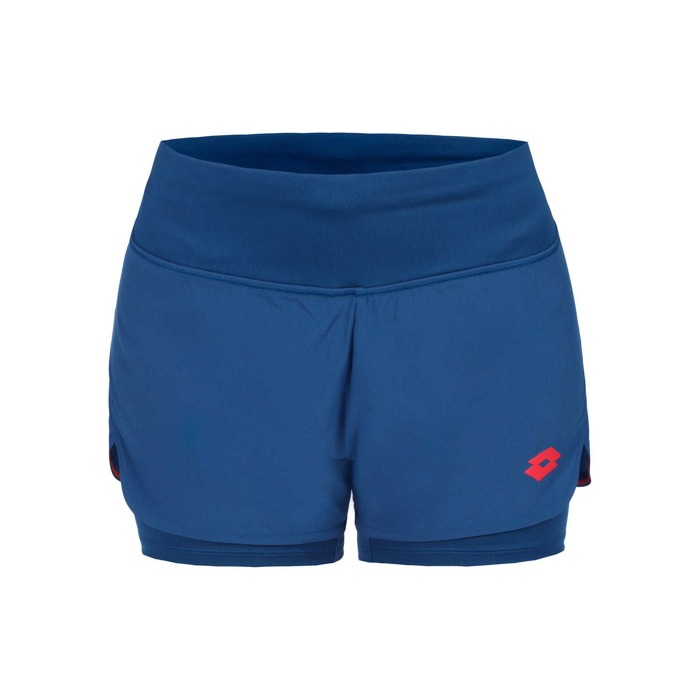 Lotto Tech II Shorts Damer - mørkeblå, rød