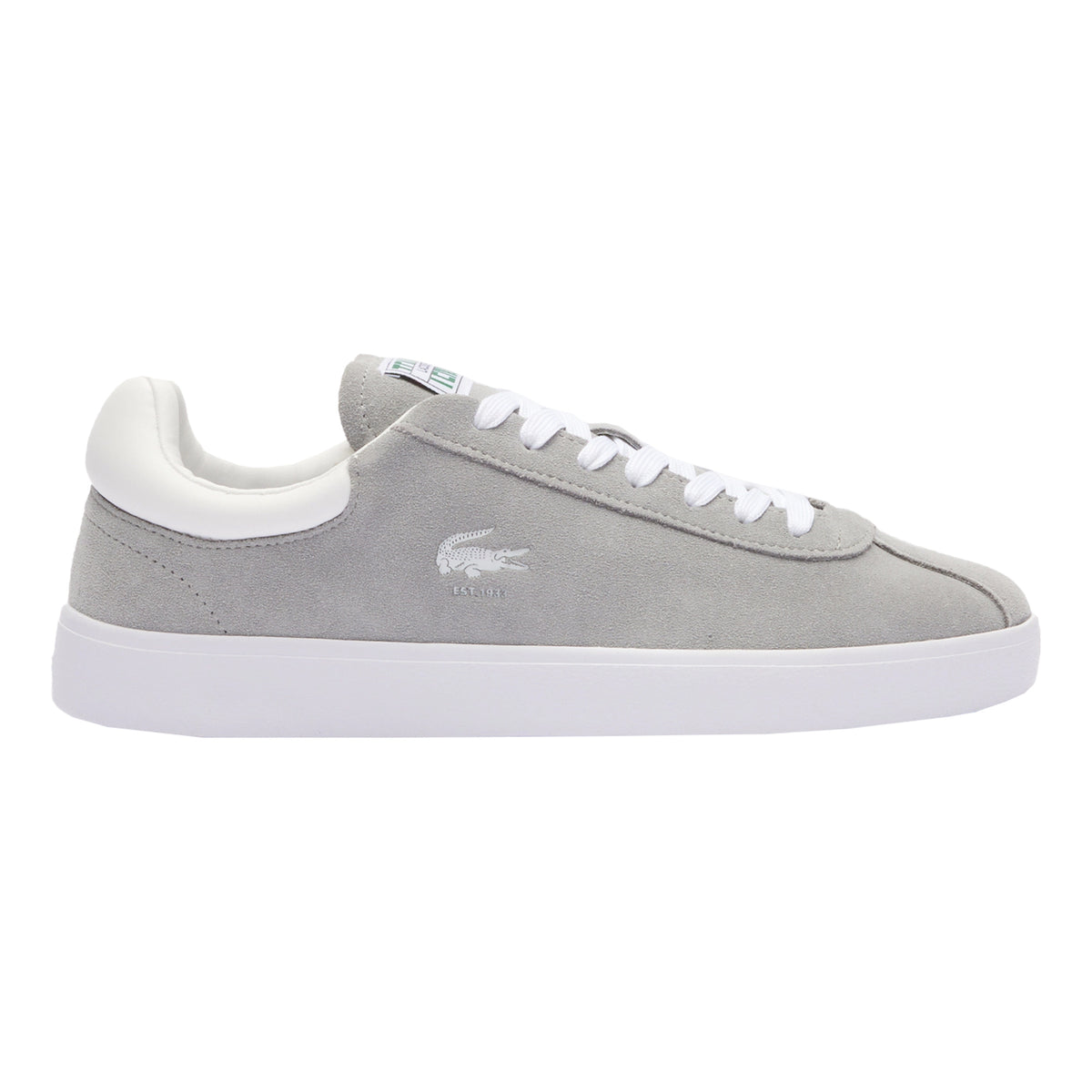 Lacoste Baseshot Fritidssko Herrer - grå, hvid