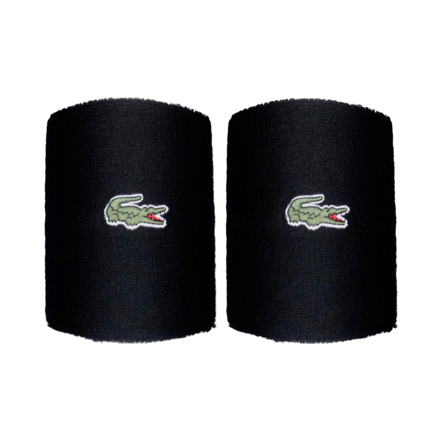 Lacoste Svedbånd Pakke med 2 Unisex - sort, grøn