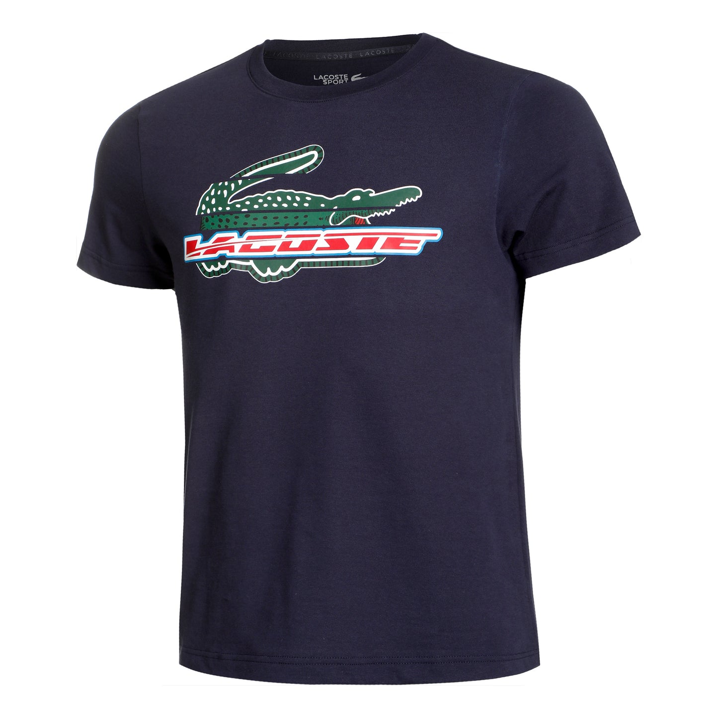Lacoste Tee T-shirt Herrer - sort, hvid