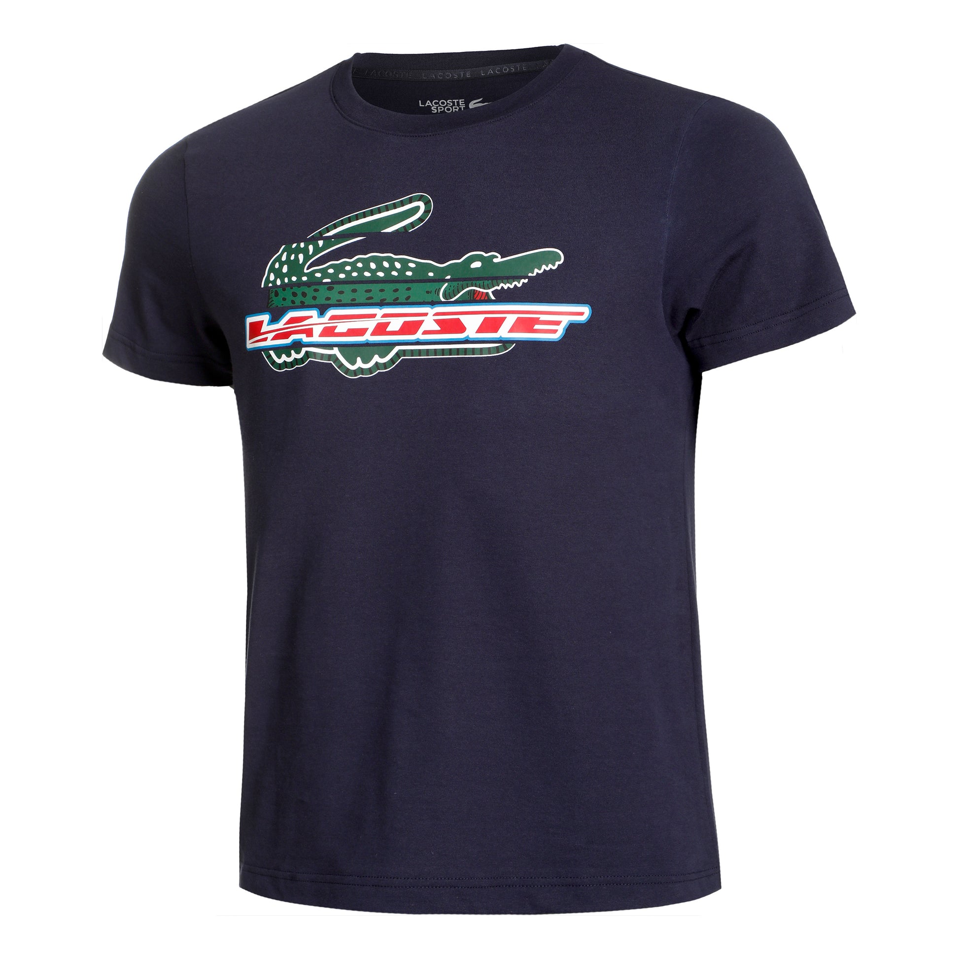 Lacoste Tee T-shirt Herrer - sort, hvid