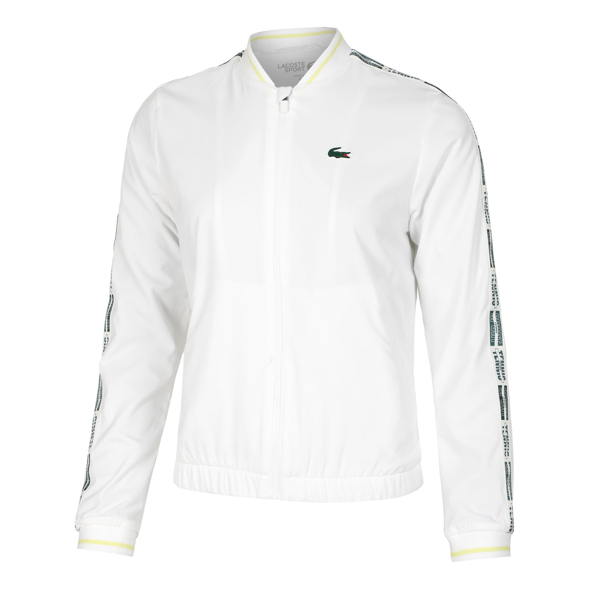 Lacoste Active Performance Træningsjakke Damer - hvid, flerfarvet