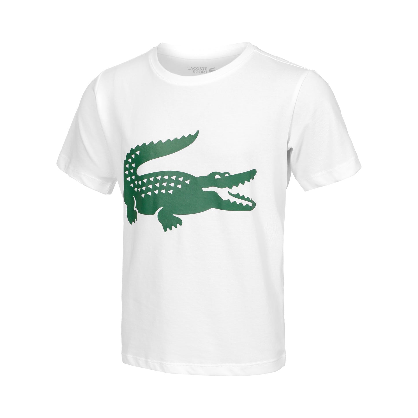 Lacoste Core T-shirt Drenge - hvid, grøn