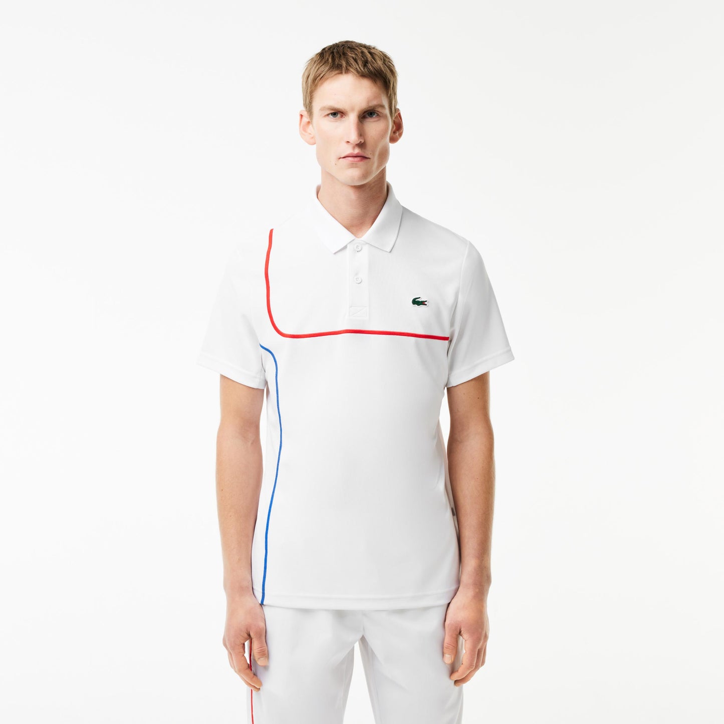 Lacoste Polo Herrer - hvid,