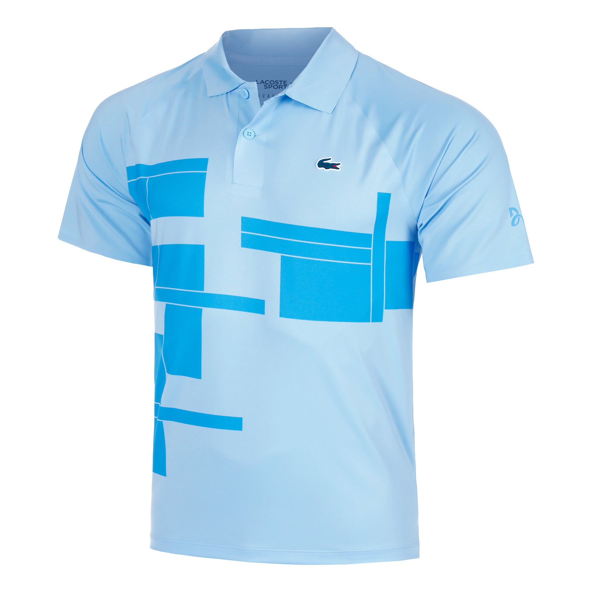 Lacoste Djokovic Polo Herrer-Lyseblå