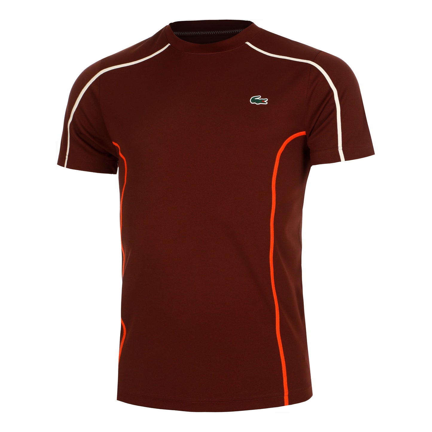 Lacoste T-Shirt T-shirt Herrer - mørkerød,