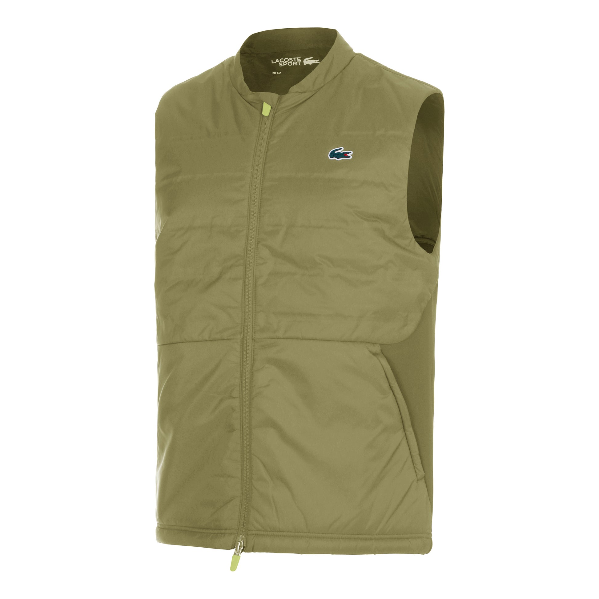 Lacoste Vest Herrer-Oliven