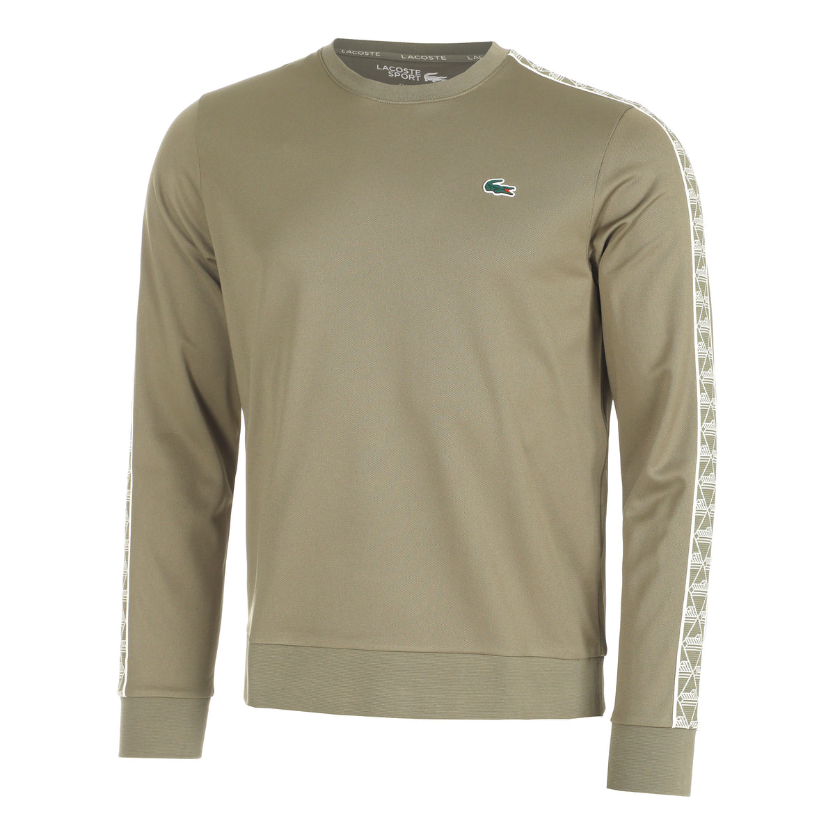 Lacoste Technical Capsule Sweatshirt Herrer - kaki,