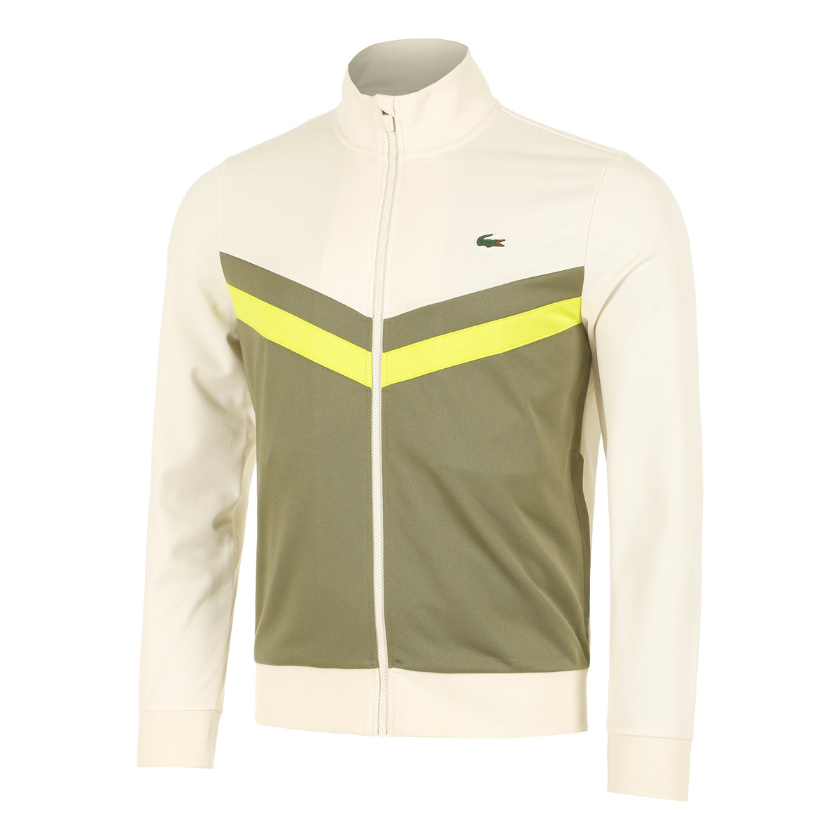 Lacoste Technical Capsule Træningsjakke Herrer - creme, flerfarvet