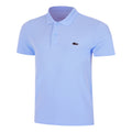 Ribbed Collar Polo Herrer - syren