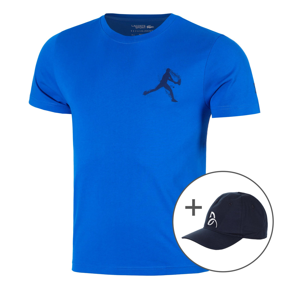 Lacoste T-shirt & Cap Herrer - blå, mørkeblå