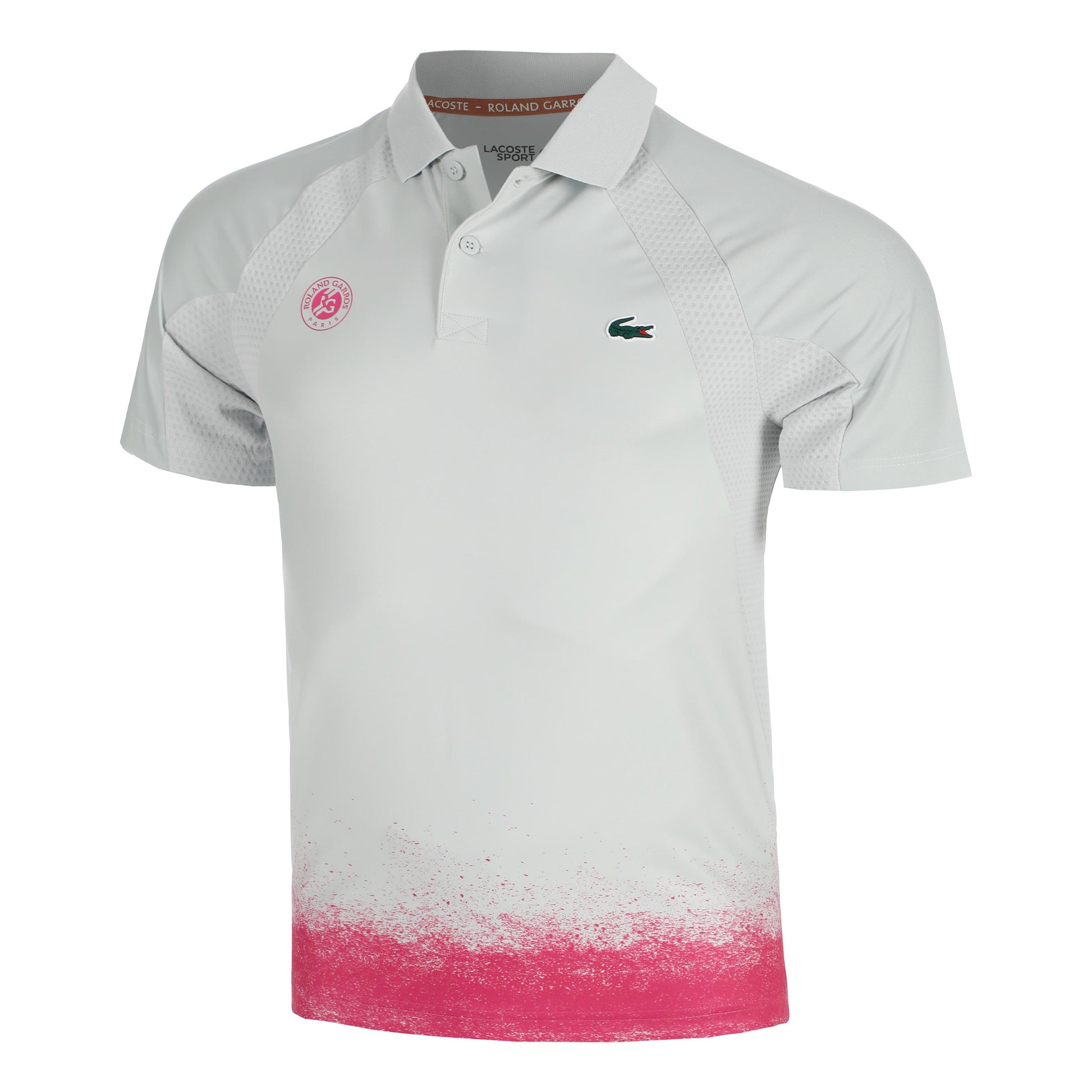 Lacoste Polo Herrer-Hvid,Pink