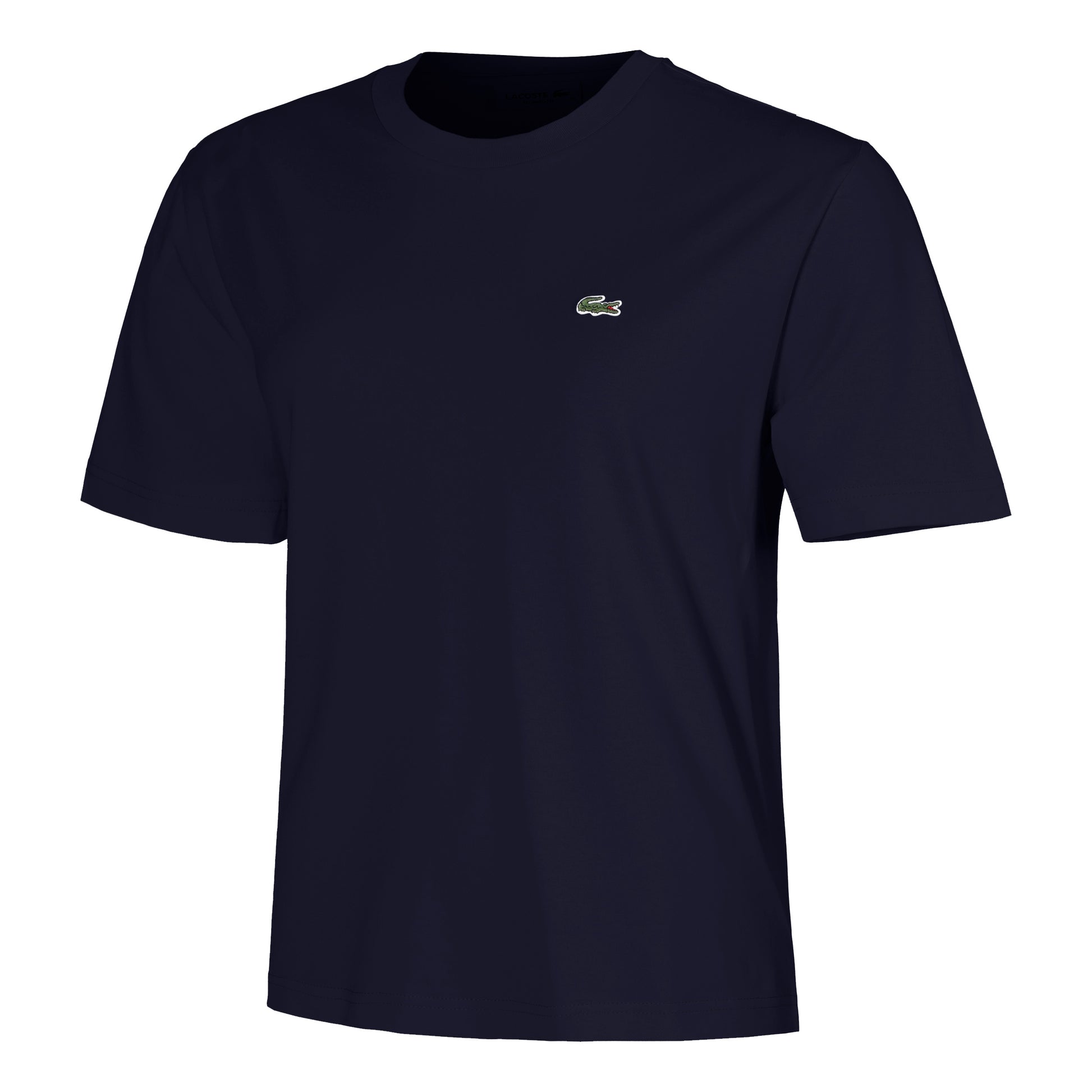 Lacoste Relaxed Fit Plain Soft T-shirt Damer-Mørkeblå
