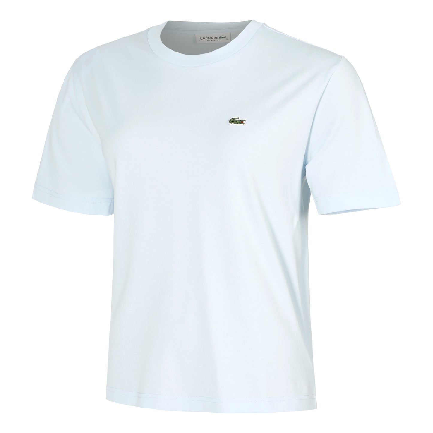Lacoste Relaxed Fit Plain Soft T-shirt Damer-Lyseblå