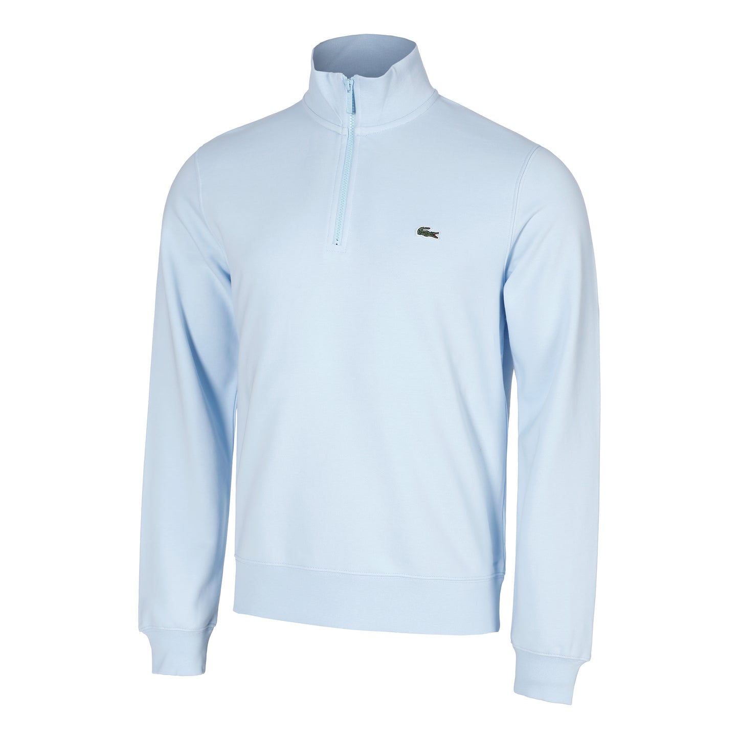 Lacoste High Neck Sweatshirt Herrer - lyseblå