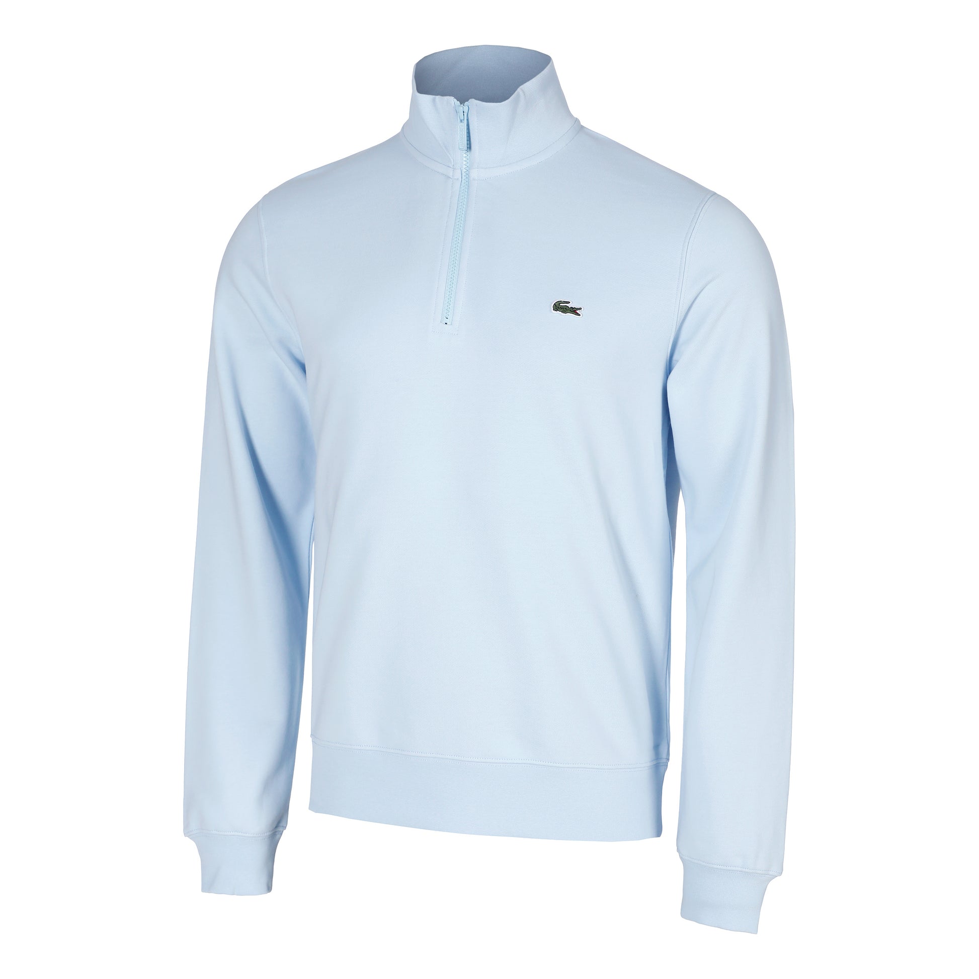 Lacoste High Neck Sweatshirt Herrer - lyseblå