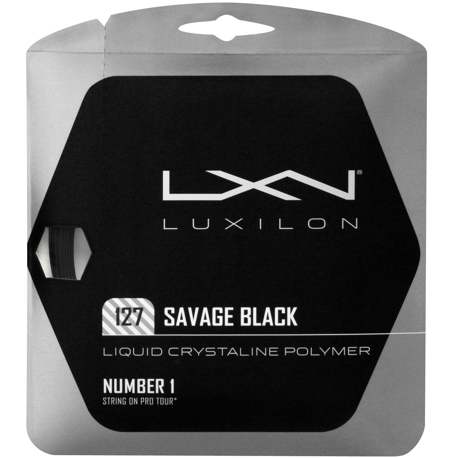 Luxilon Savage  Strengesæt 12,2m - sort