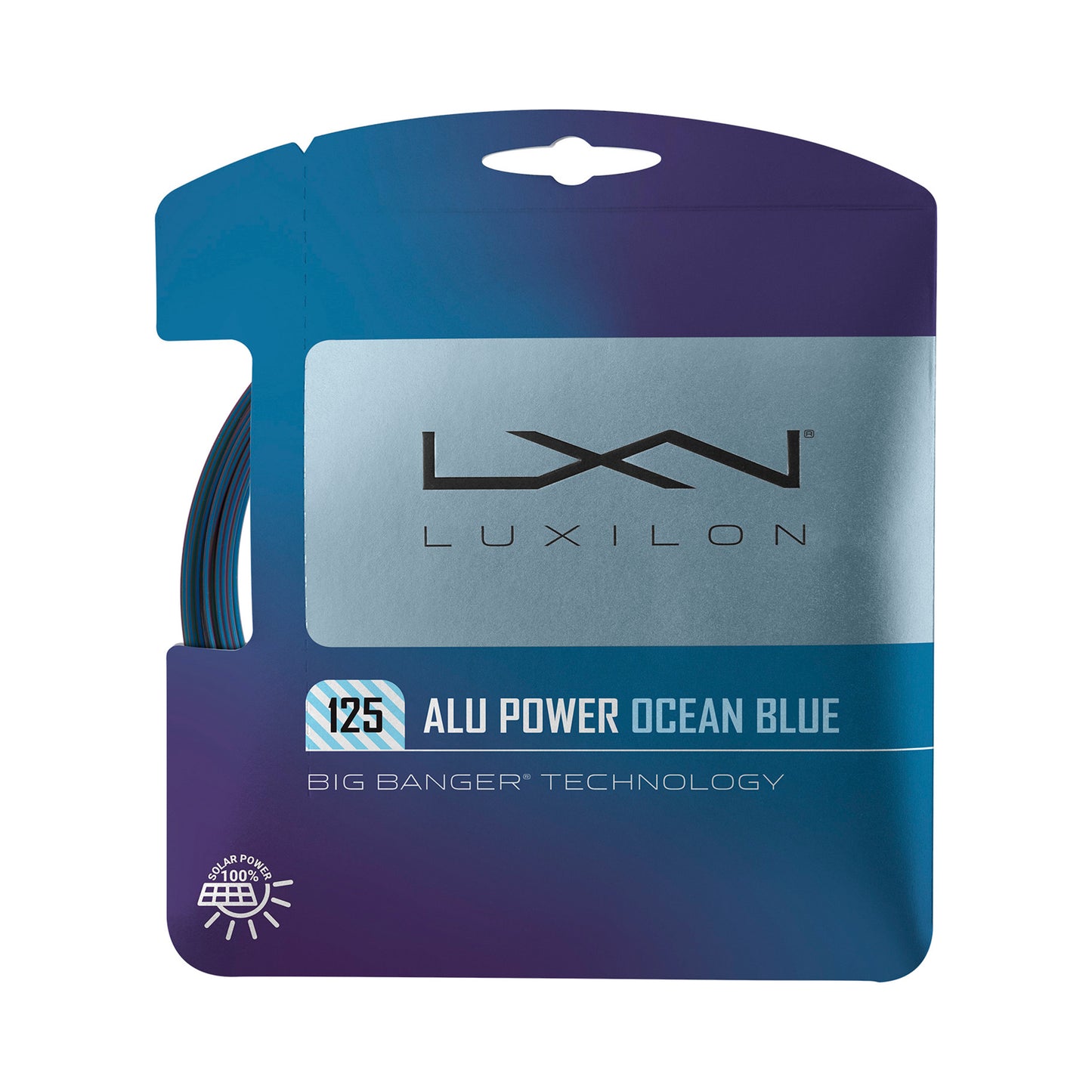 Luxilon Alu Power Ocean Blue Strengesæt 12,2m-Blå