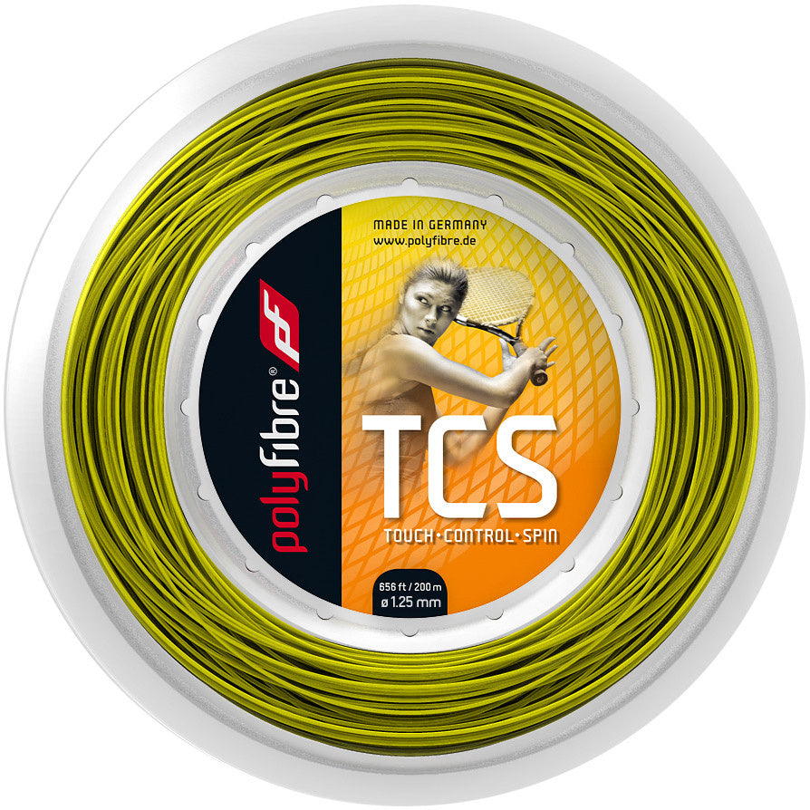 Polyfibre TCS Strenge,Rulle 200m-Gul
