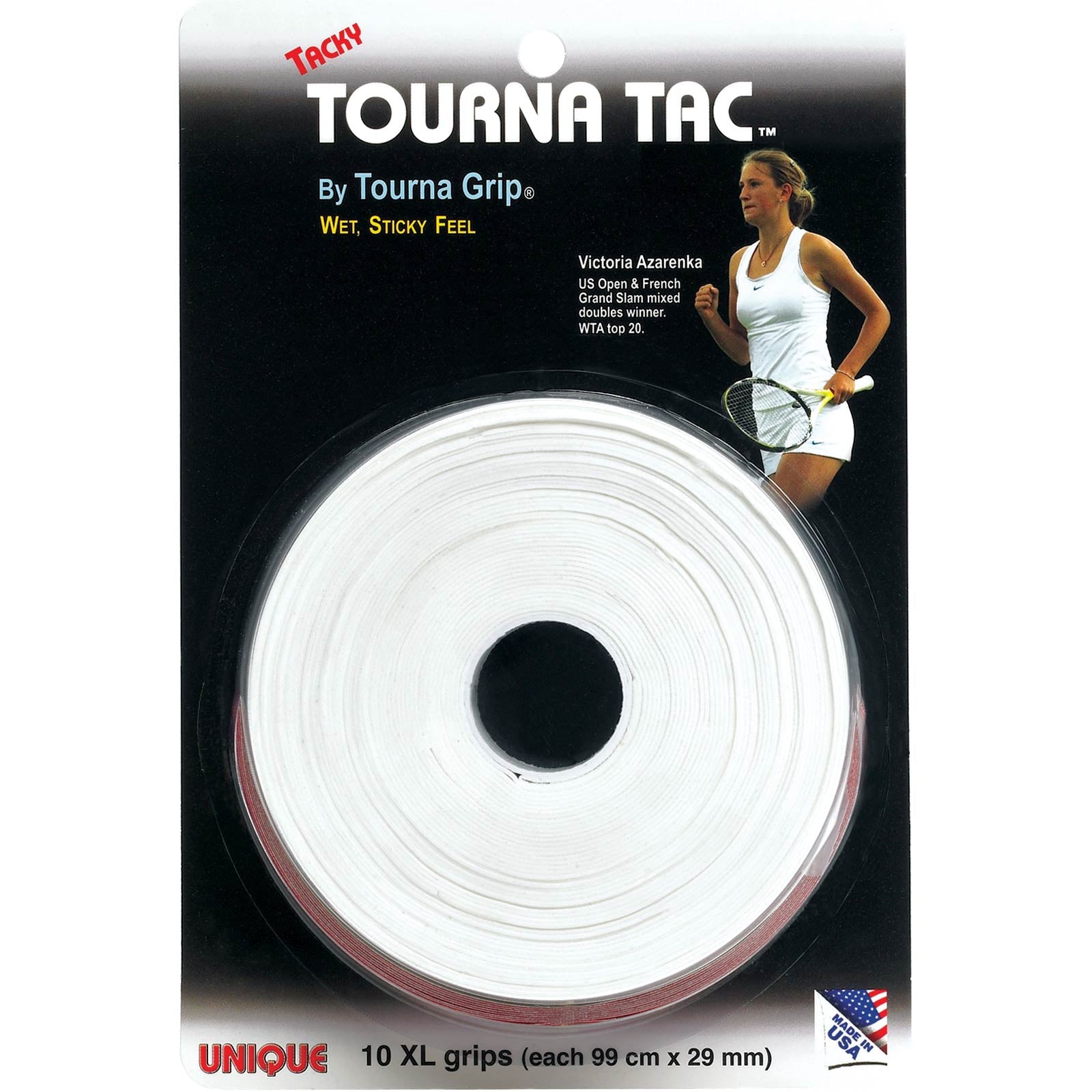 Tourna Tac Pakke Med 10-Hvid
