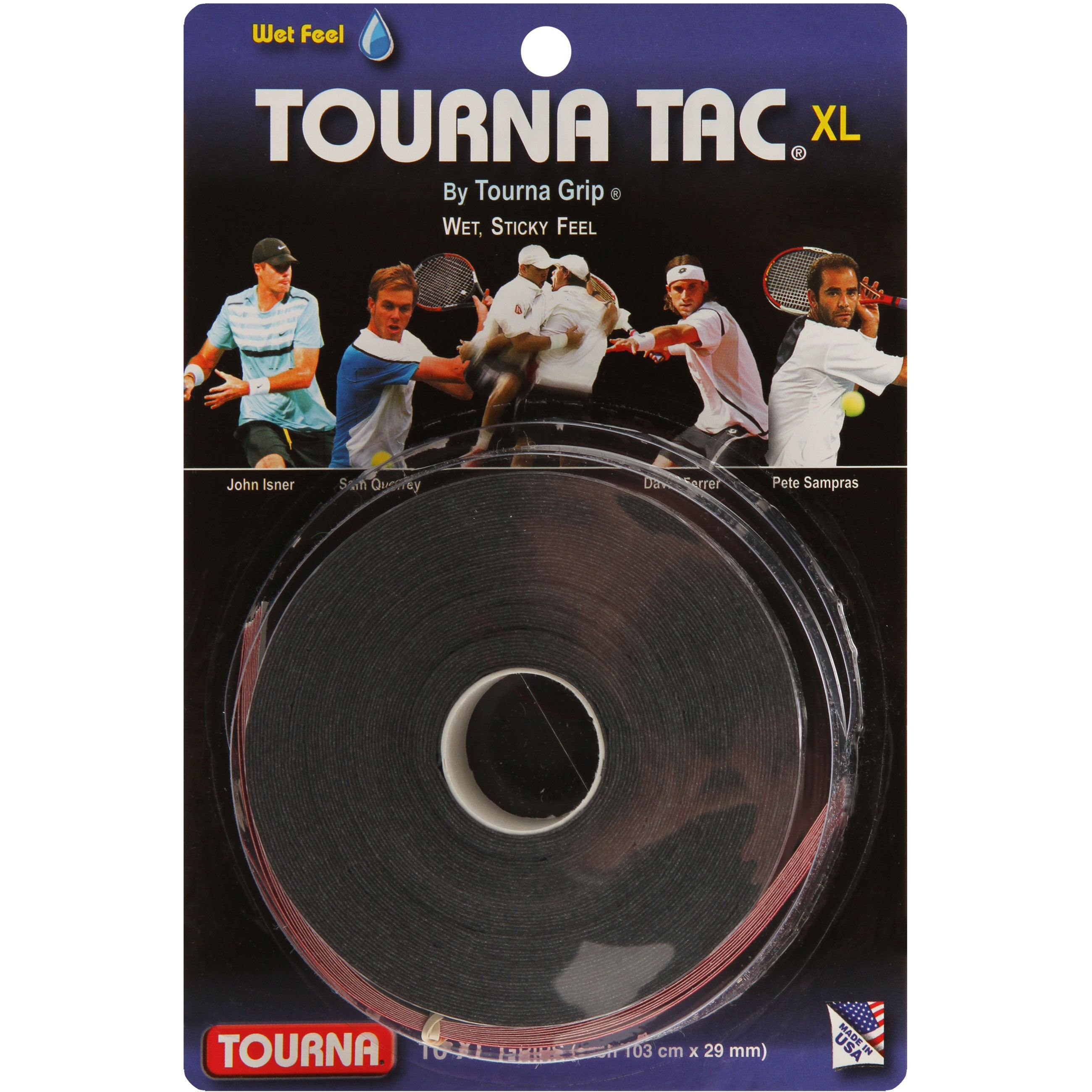 Tourna Tac Pakke Med 10-Sort