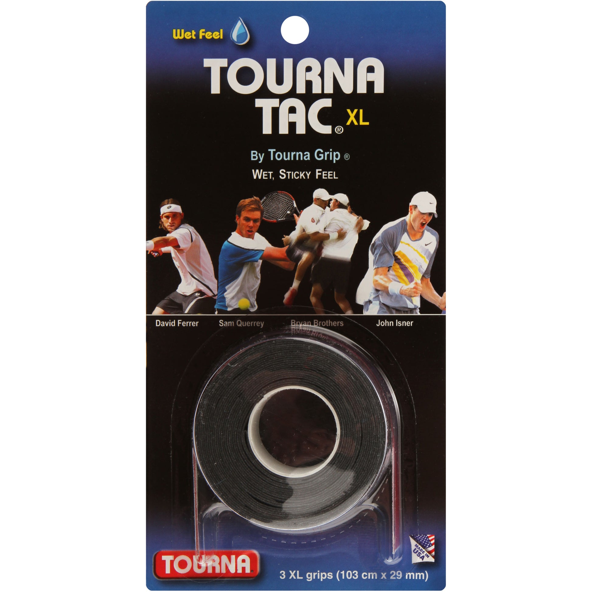 Tourna Tac Pakke Med 3-Sort