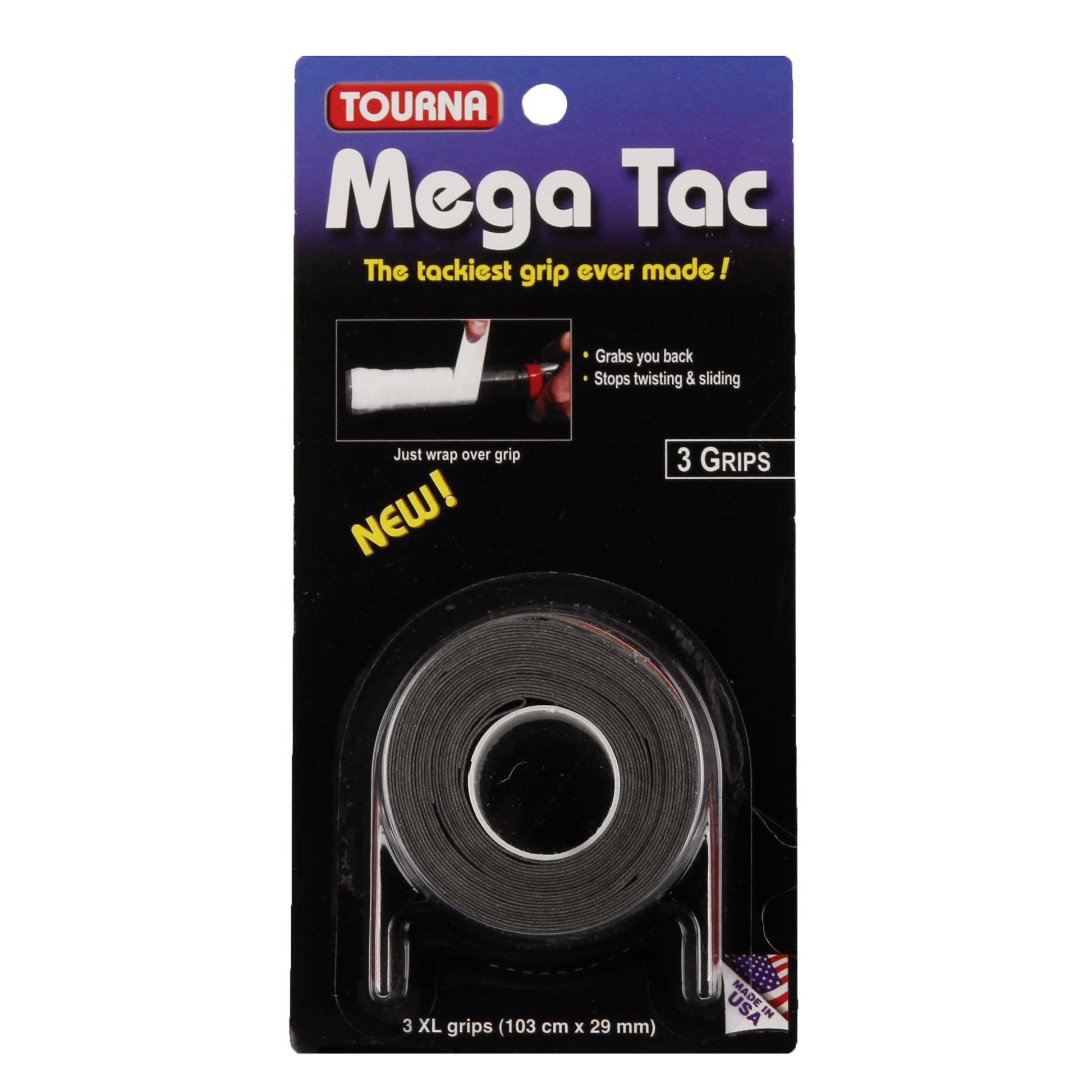 Tourna Mega Tac Pakke Med 3-Sort