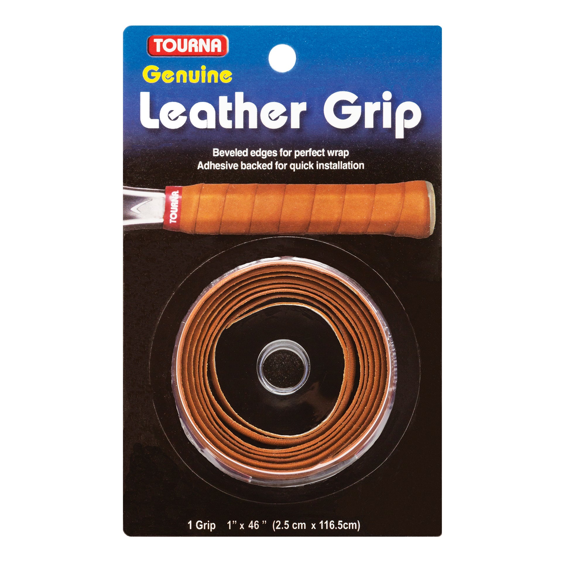 Tourna Genuine Leather Pakke Med 1-Brun