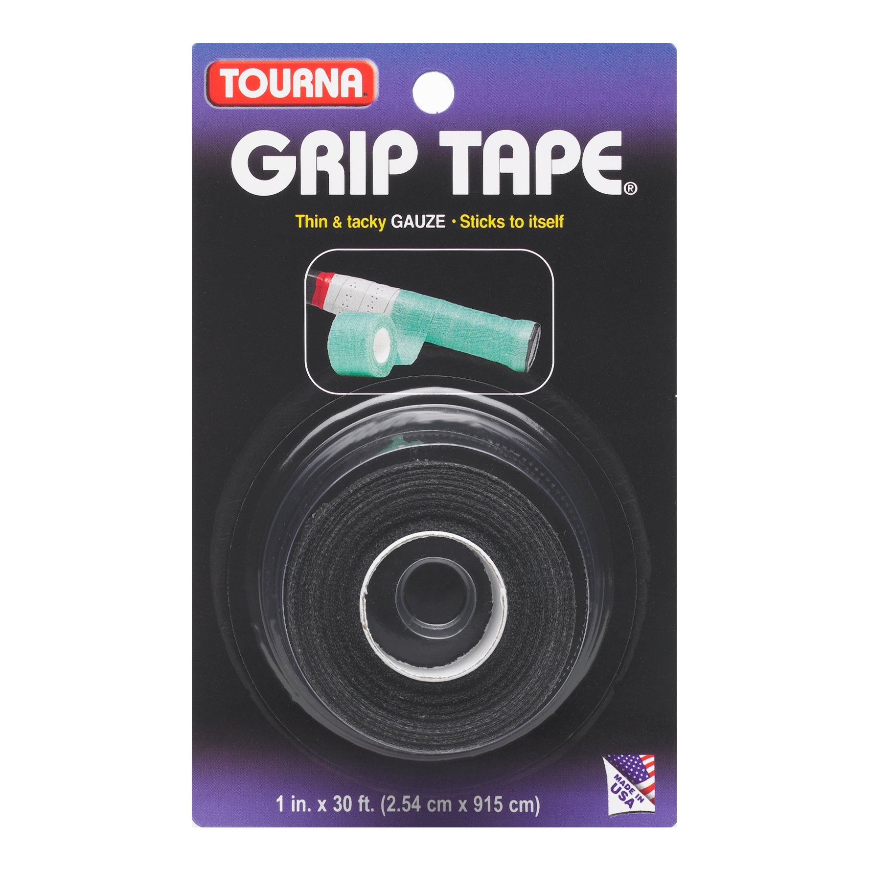 Tourna Grip Tape Pakke med 1 - sort