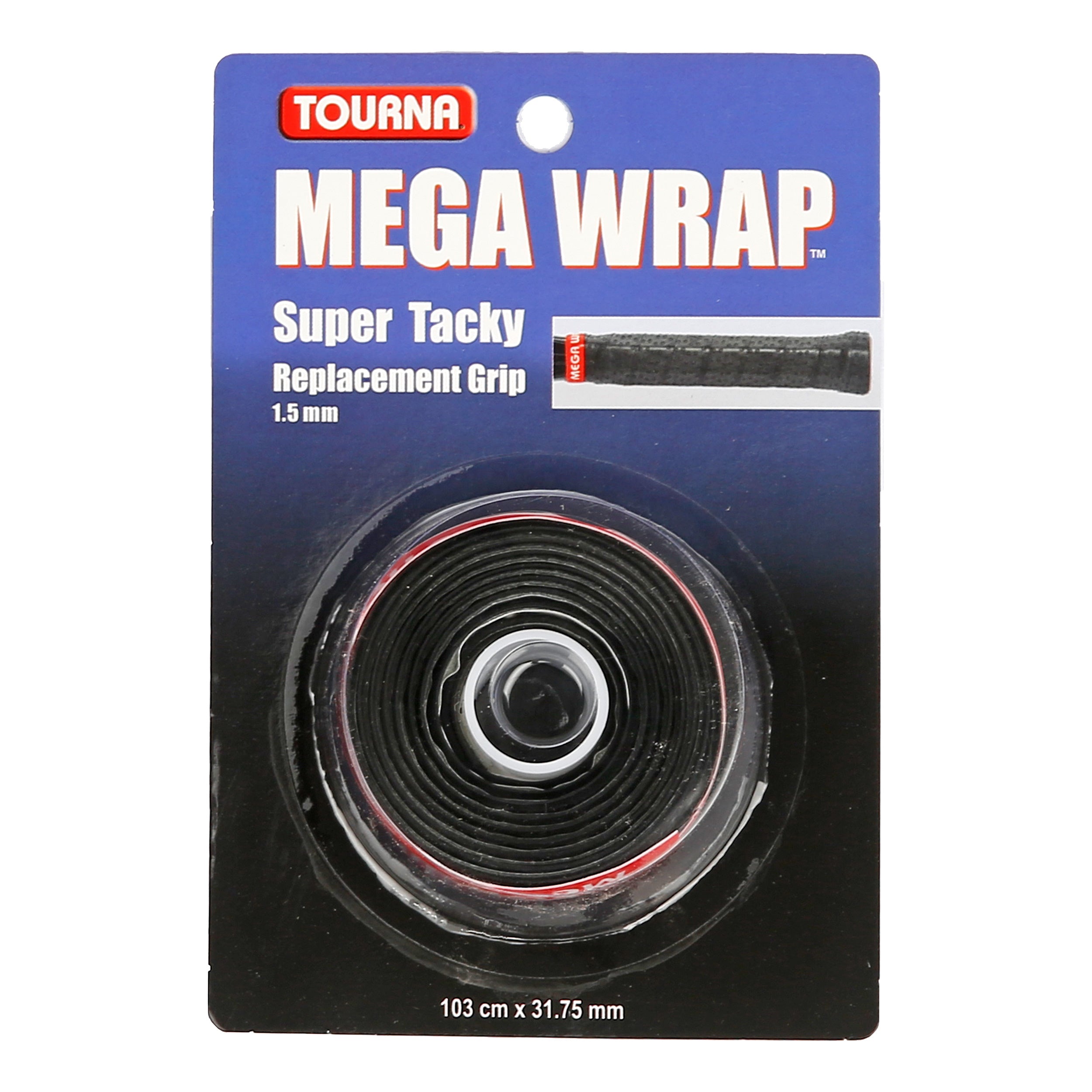 Tourna Mega Wrap Pakke Med 1-Sort
