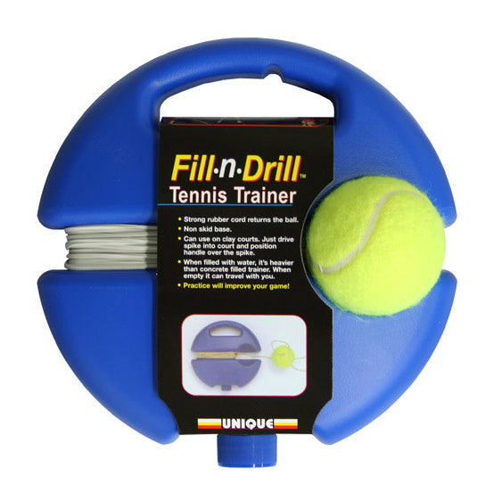 Tourna Fill & Drill Tennistræningsudstyr-Blå,Gul