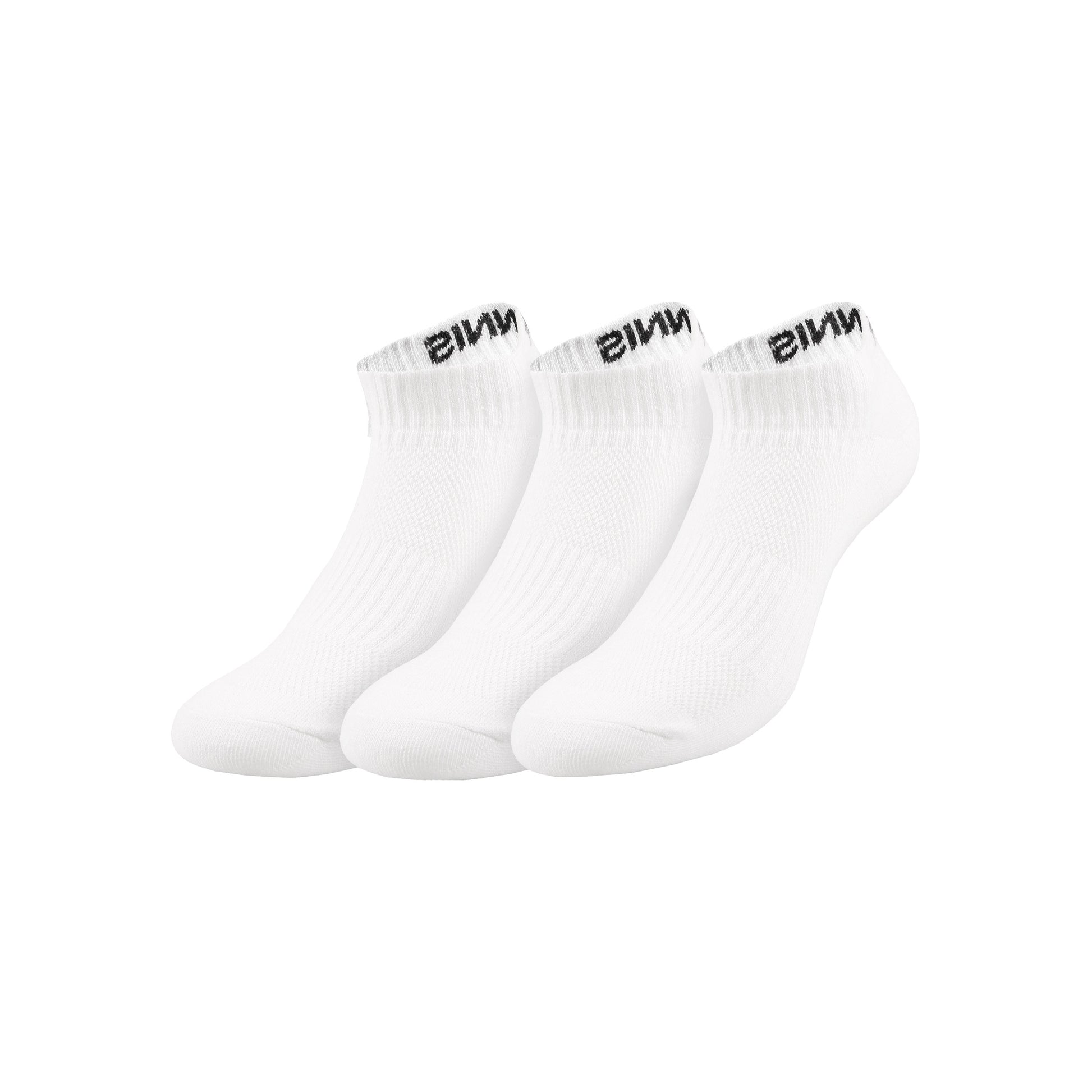 Tennis-Point Tennissokker Pakke med 3 Unisex - hvid, sort