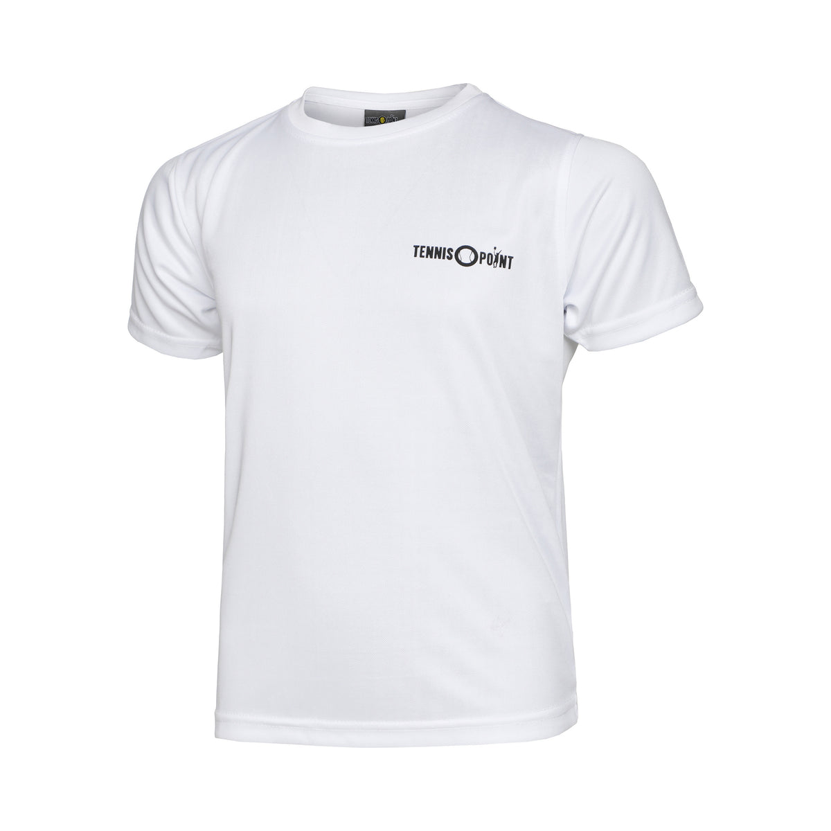 Tennis-Point Basic Function T-shirt Børn - hvid, sort