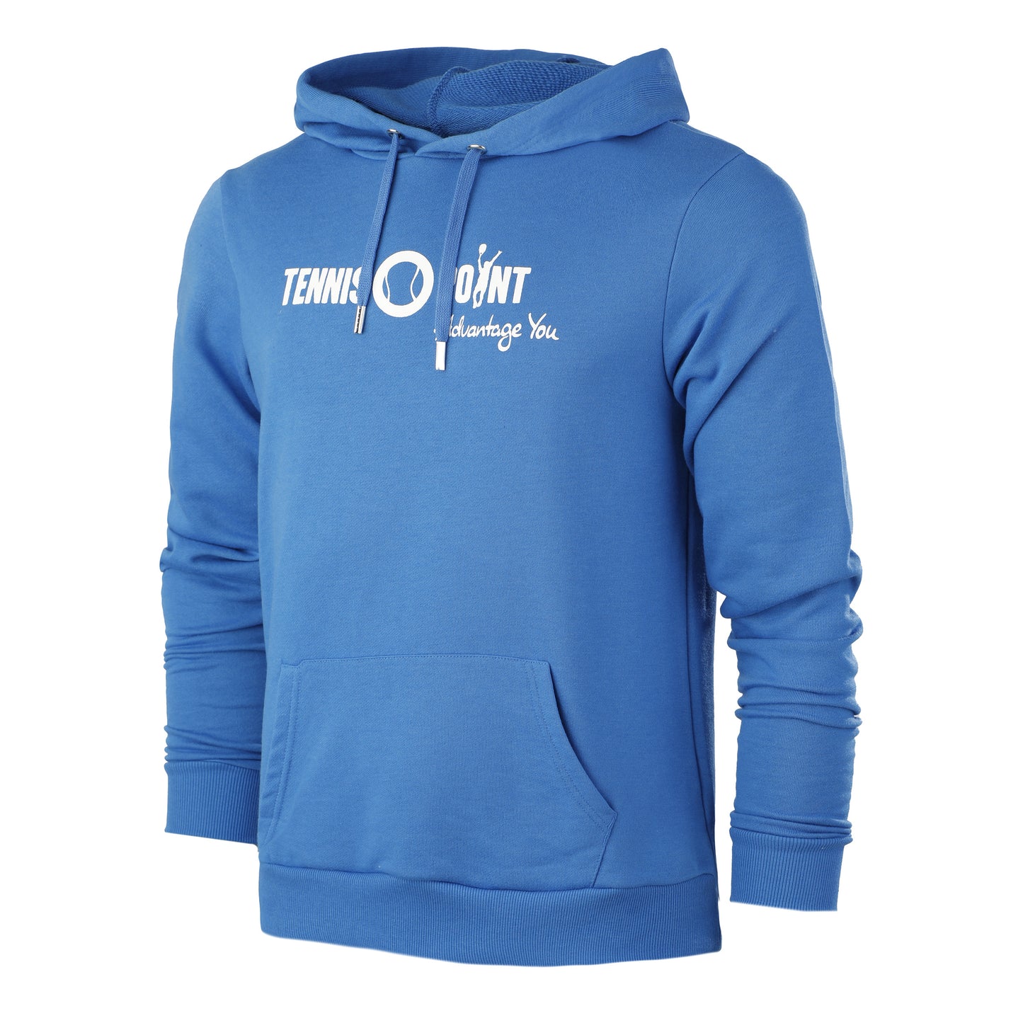 Tennis-Point Logo Hættetrøje Herrer - blå, hvid