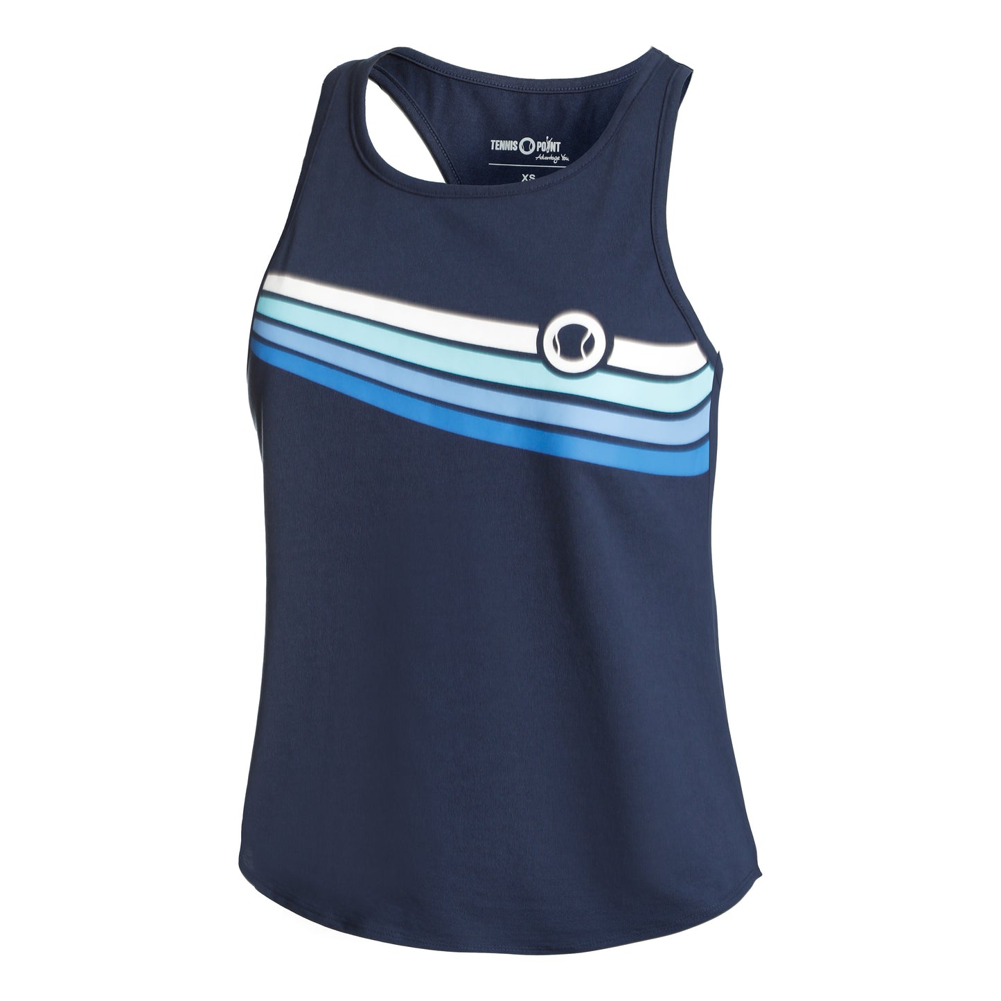Tennis-Point Cotton Mix Tanktop Special Edition Damer-Mørkeblå,Flerfarvet