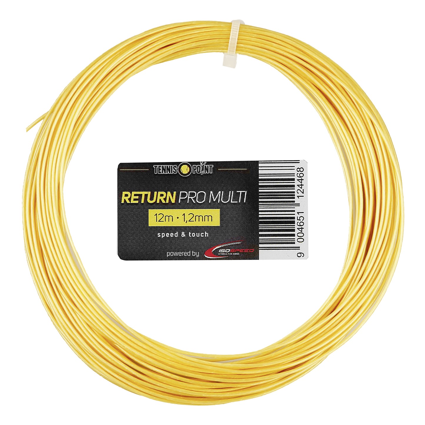 Tennis-Point Return Pro Multi Strengesæt 12m - naturfarvet