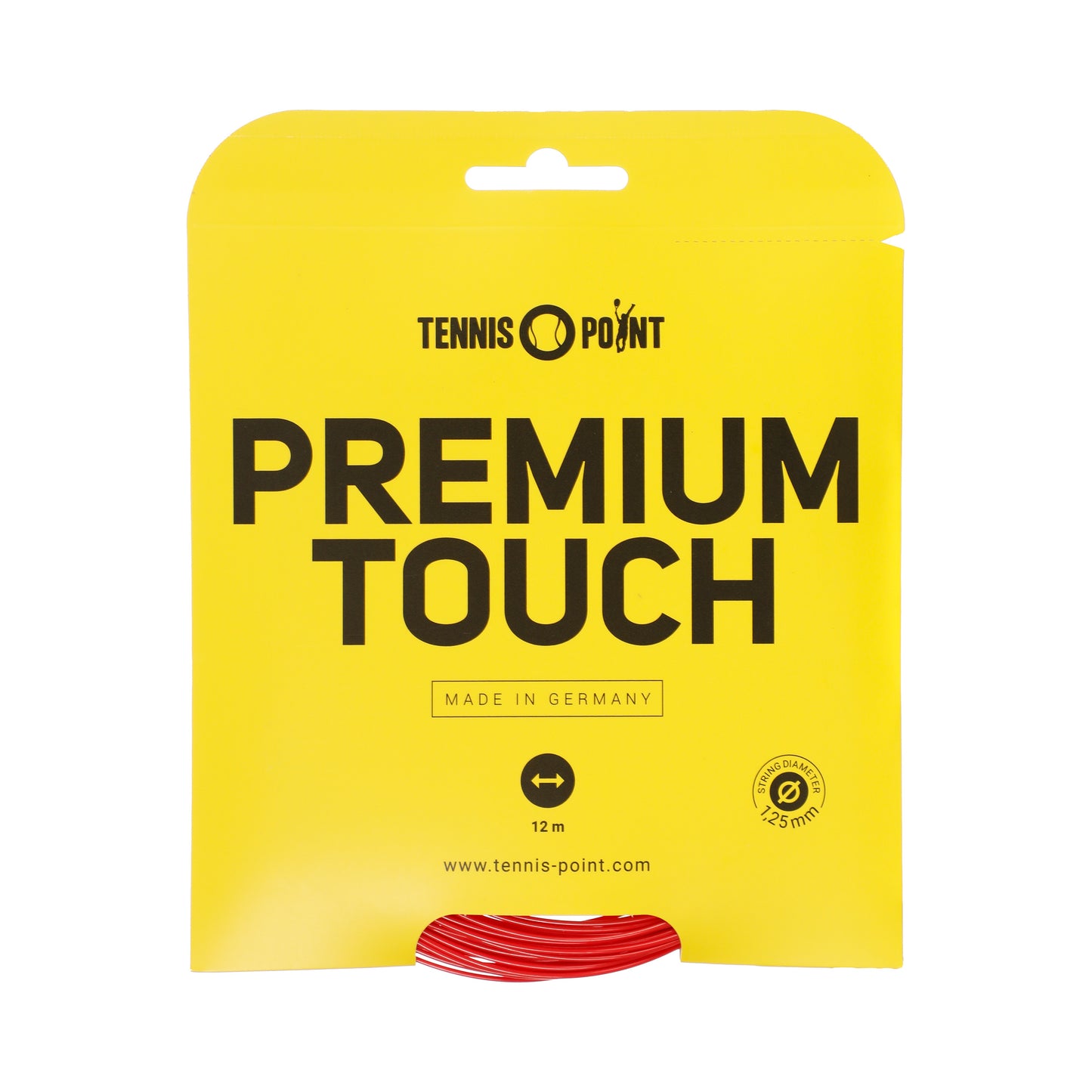 Tennis-Point Premium Touch Strengesæt 12m-Rød