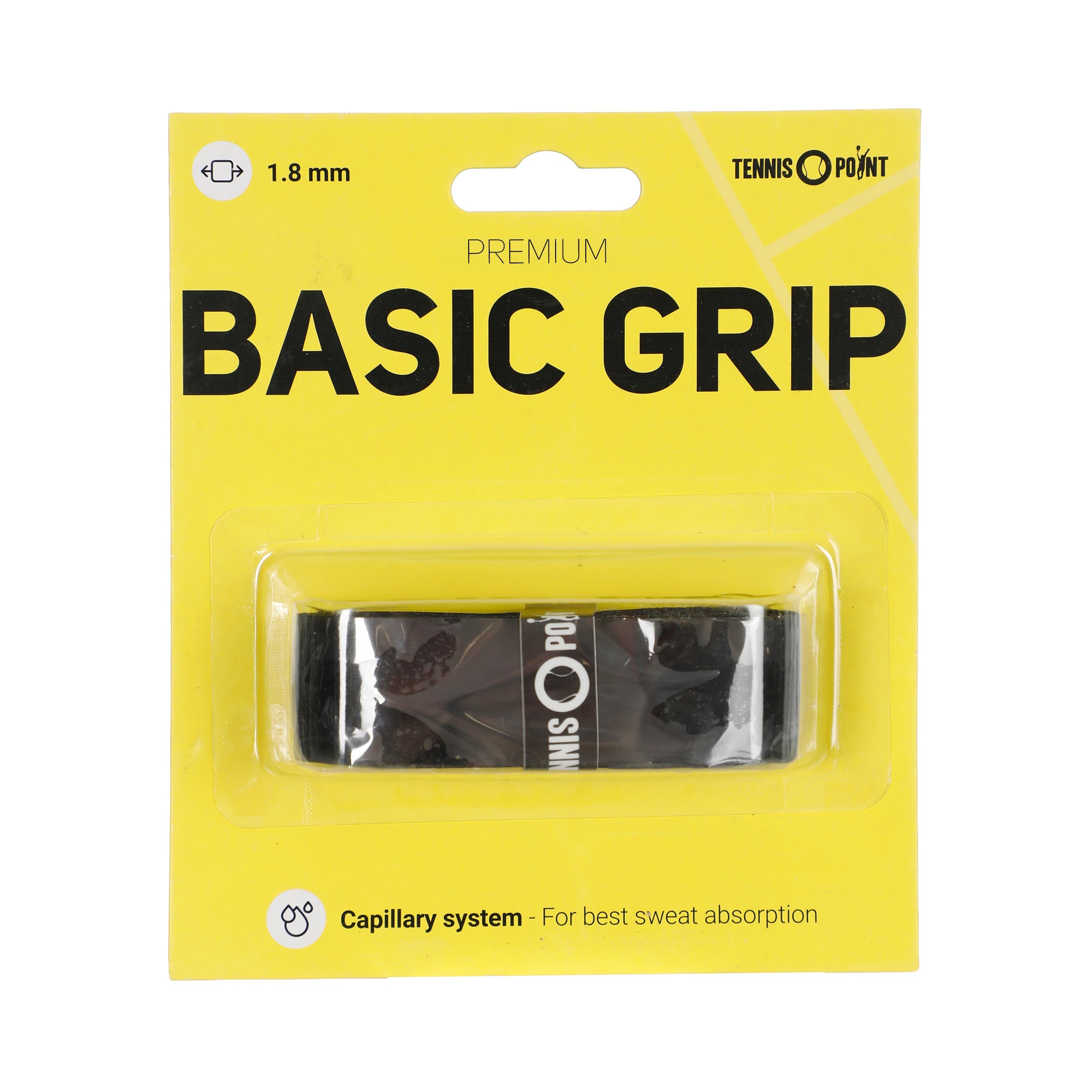 Tennis-Point Premium Grip Pakke Med 1-Sort